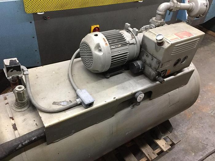 Used 2967-700 BUSCH TANK MOUNTED 3HP VACUUM PUMP MODEL# 063-138