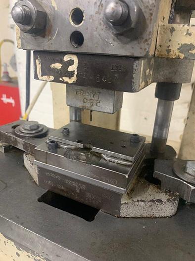Used 5914-230 Perkins Model 10-C 10 Ton OBI Punch Press, Air Trip Mechanical Clutch