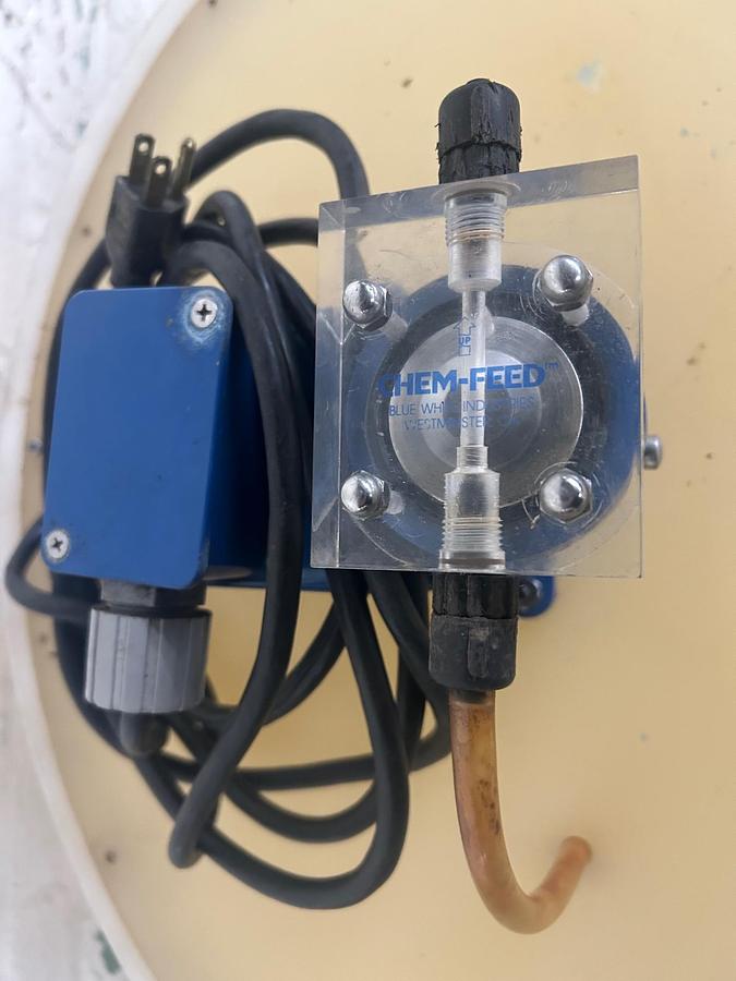 Used Mirro-Brite Vibratory Finishing Machine, Model #MB-150 with Flow-Through Water System