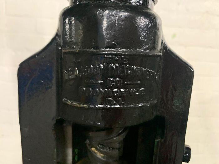 Used 5929-490 E.A. Adams Model #2 Reynolds Machine Co. Hand Operated Stamping / Forming Screw Press / Fly Press