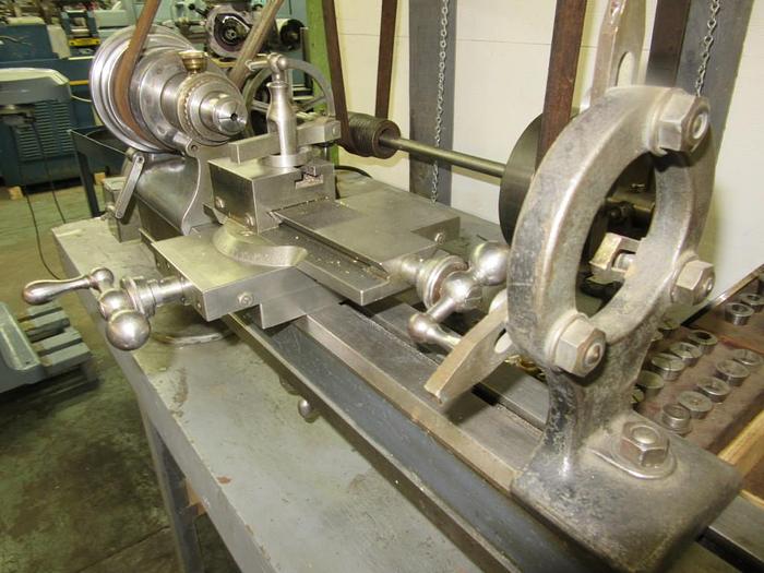 Used 1196-385 Antique B.C. Ames Watchmaker’s/ Clockmaker’s/Jewelers Precision Lathe, Model #3