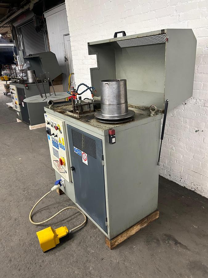 Used TVN Model T2/P Two Passages Bull Block Wire Drawing Machine, 5mm Max Gold Wire Input