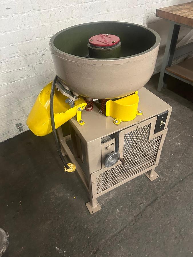 Used Mirro-Brite Vibratory Finishing Machine, Model #MB-100AA