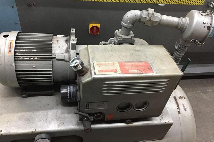 Used 2967-700 BUSCH TANK MOUNTED 3HP VACUUM PUMP MODEL# 063-138