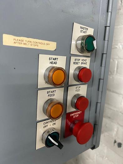 Used 3425-590 Timesavers 137-1HD/60 37″ x 60″ Single Head Wide Belt Sander