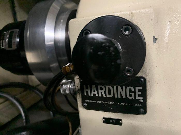 Used Hardinge CHNC-III CNC LATHE, Fanuc 18T, Hardinge Bar Feed