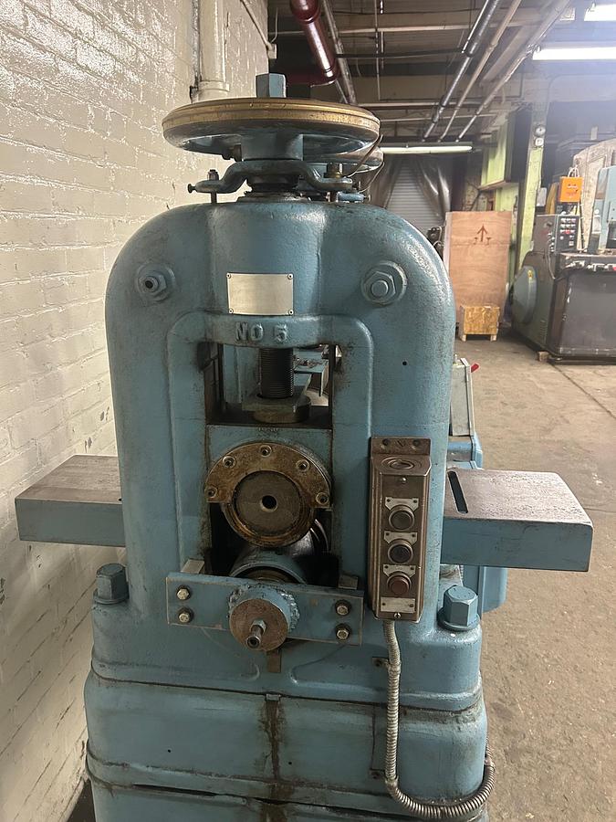 Used Mossberg & Granville 9" x 6" Heavy-Duty Power Industrial Breakdown Rolling Mill No. 5