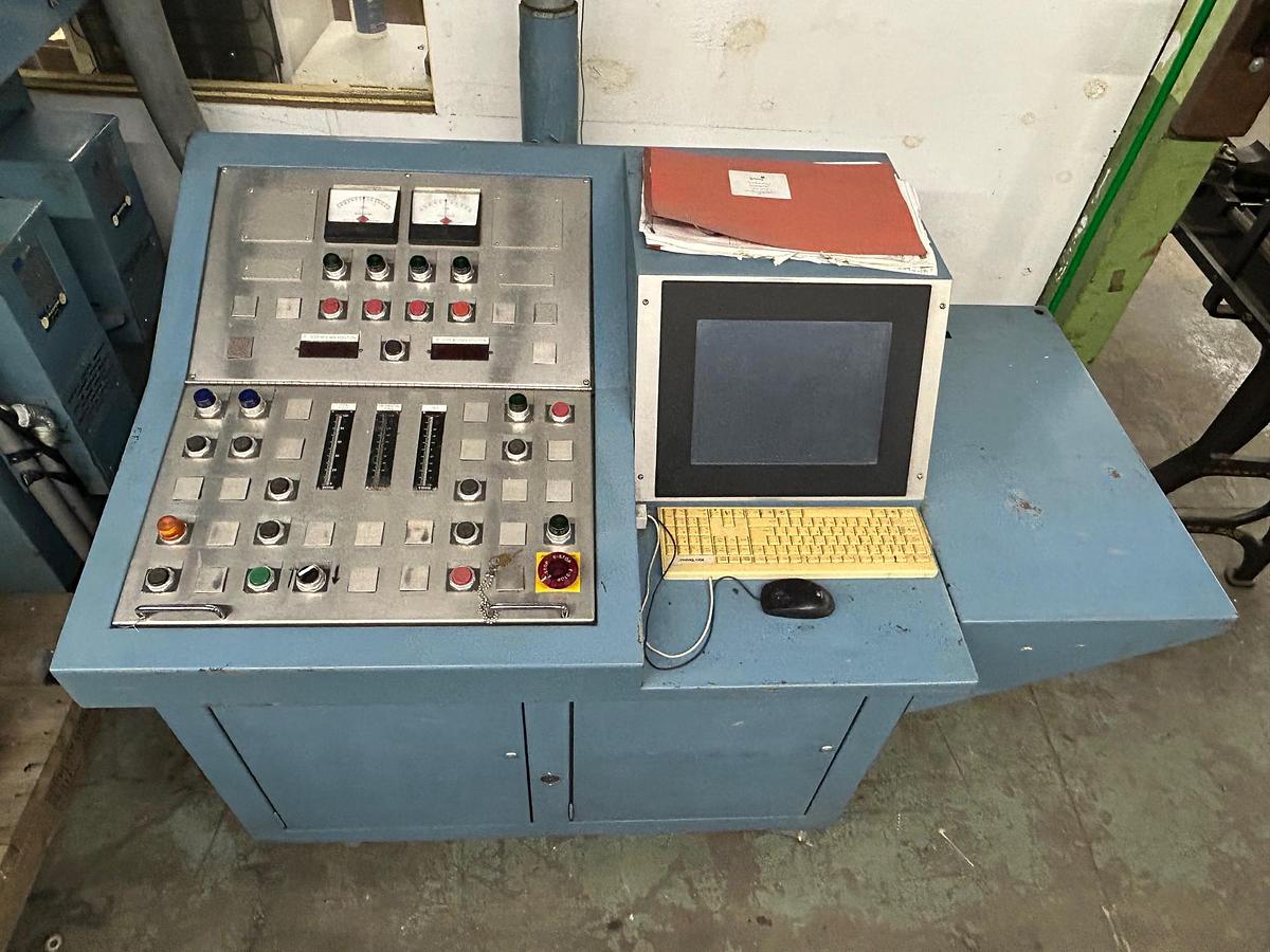 Used Tenova I2S 8" x .575" 2-High Cold Sizing Mill, Advanced Rolling Mill, with Manual and Computerized Controls, Hydraulic Turn Downs
