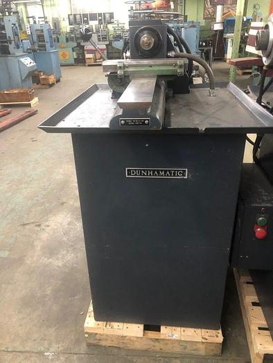 Used 2787-440 DUNHAM SECOND OPERATION LATHE WITH HARDINGE QUICK PRODUCTION CROSSLIDE