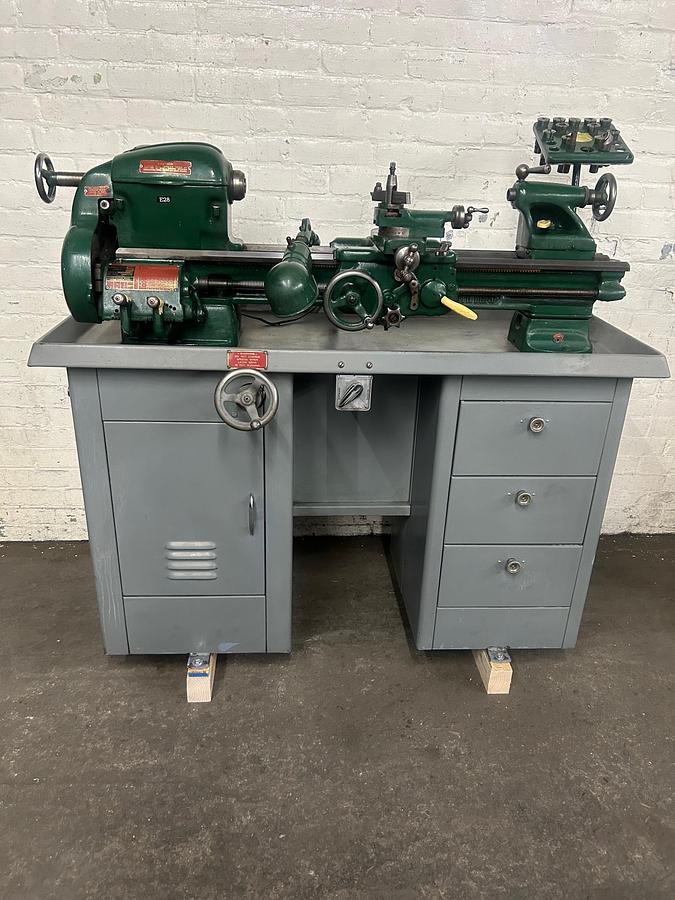 Used South Bend 10" x 22" 10K Precision Metal Cabinet Lathe, Model CL370ZD, Well Tooled