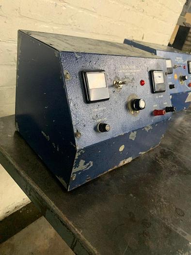 Used 5998-350 Blue Star ‎Eurotool 30 Amp Rectifier – High Production Jewelry Plating / 110 Volt