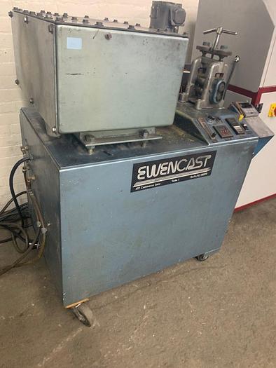 Used 5987-180 Ewencast Continuous Casting Machine, Model Micro Caster