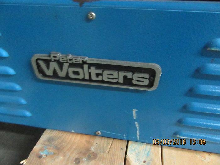 Used 2648-340 Peter Wolters Lapping Machine Single Wheel Type, Model # 3R380