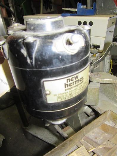 Used 2132-330 New Hermes Pantograph / Engraving Machine, Model TX-A