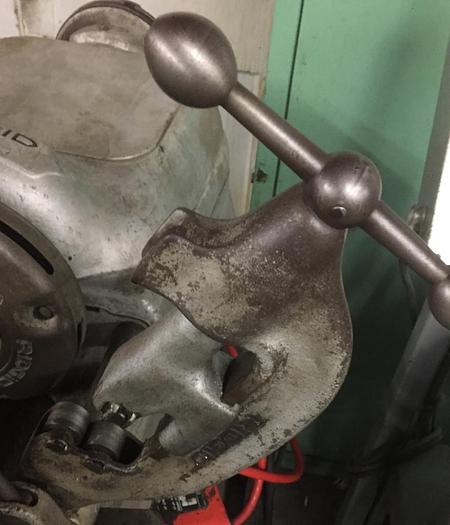 Used 2550-700 Ridgid Automatic Pipe Threading Machine, Model #801