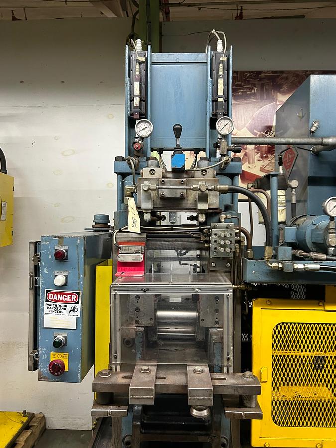 Used Tenova I2S 8" x .575" 2-High Cold Sizing Mill, Advanced Rolling Mill, with Manual and Computerized Controls, Hydraulic Turn Downs