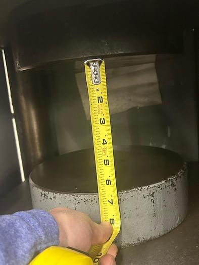 Used M&N - Modern 200 Ton Clifton 4 Post Up Acting Hydraulic Hobbing Press, Metal Forming Copper Steel Gold