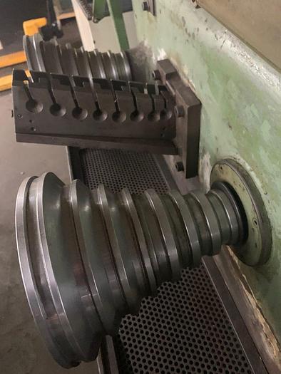 Used 7049-140 Carl Wezel 8 Pass Precision Wire Drawing Machine For Precious Metal & Other Similar Wire Reduction Applications