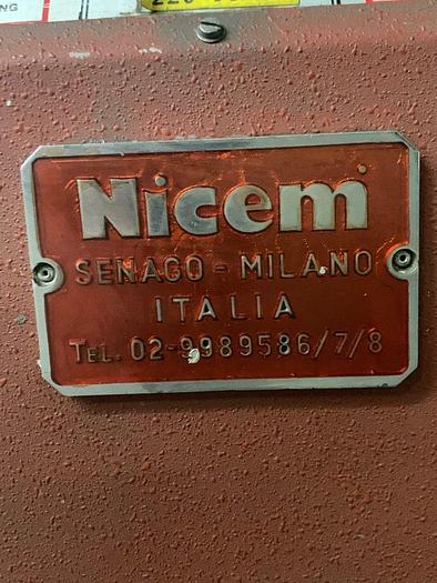 Used 4480-310 Nicem C500 MASTER Semi-Automatic, Single Station Centrifugal Spin Casting Machine