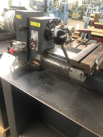 Used 2788-440 DUNHAM SECOND OPERATION LATHE WITH HARDINGE QUICK PRODUCTION CROSSLIDE