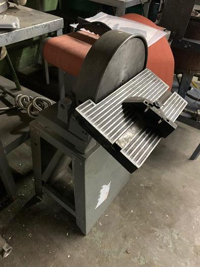 Used 5955-590 6″ x 9″ Disc & Belt floor model Horizontal / Vertical Sander