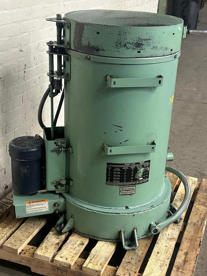 Used  New Holland Model K-90 18″ x 18″ Centrifugal Dryer / Chip Wringer