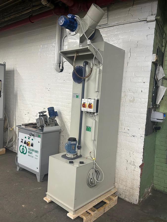 Used Italimpainti Fume Scrubber for Acid Fumes TLF/500 New 2010