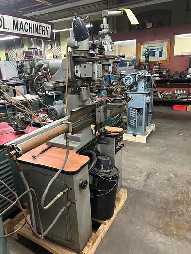 Used 3802 Moyas Two Head Diamond Faceting Cutting Machine W/rotary work holder and Collets for Jewelry Bracelets, Hoop Earrings & Bangle Cuts