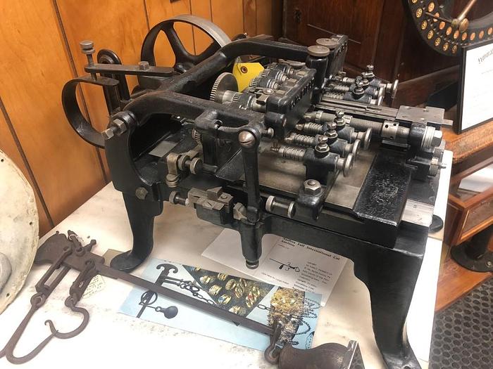 Used 0614-385 Charles Field Antique Automatic Engraving Chasing Machine Circa 1900