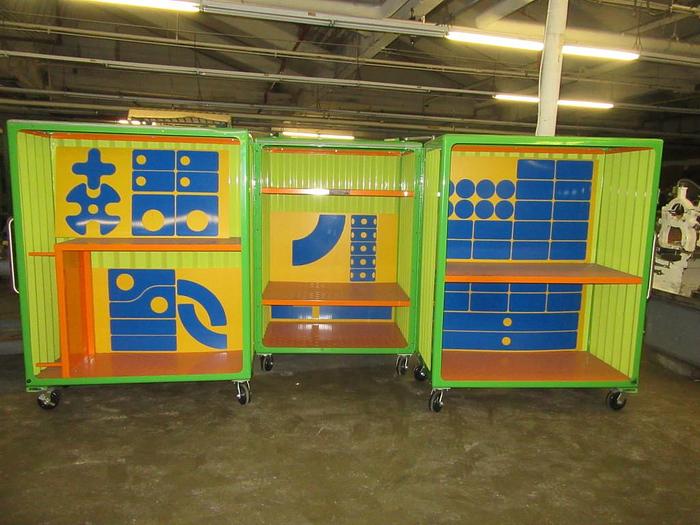 Used 3400-560 Portable Storage Container – Metal Construction