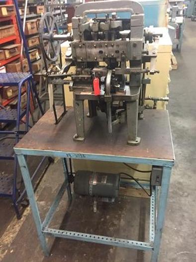 Used 2463-140 Jewelry Earring Fusion Post Making Machine – .027″ x 3/8″ long earring post