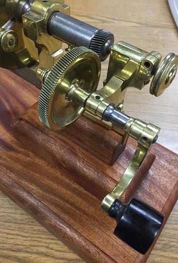 Used 5679-385 Antique Watchmaker’s Bench Lathe – Switzerland, Circa 1860