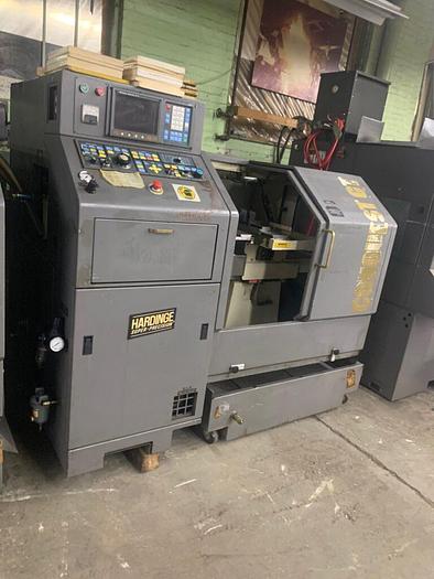 Used HARDINGE CONQUEST GT SUPER PRECISION GANG TOOL CNC LATHE WITH FANUC OT