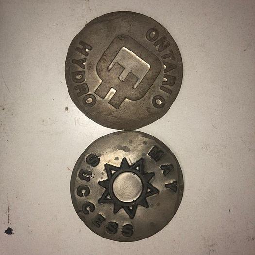 Used 3529-700 Assorted Group Lot of 50 Antique Mixed Master Brocading Templates – Brass, Bronze and Magnesium Material