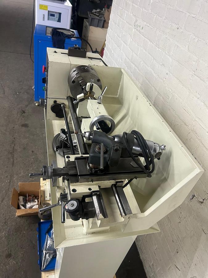 Used Jet BD-920W 9" x 20" Belt Drive Bench Lathe, Inch/Metric / Well Tooled