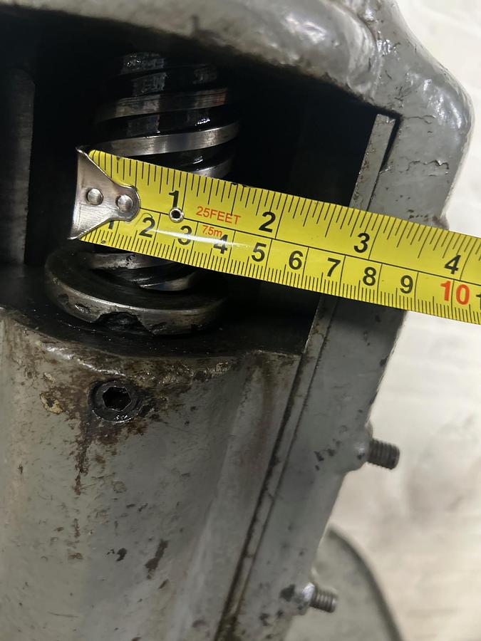 Used E.A. Adams Type Screw / Fly Press, Model #2 Original Paint!