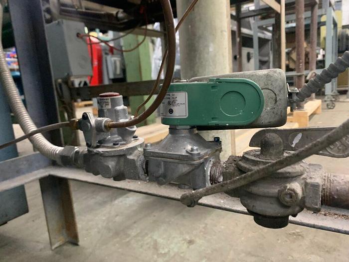 Used 5943-180 LS Gas Fired Casting Burnout (Buzzer type) Furnace, Oven, Kiln