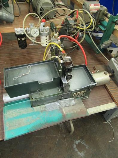 Used 2365-130 Crafford Model D Bench Model, Air Operated Link-O-Matic Link Making Machine