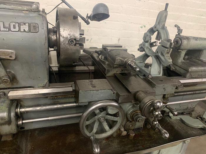 Used LeBLOND 17″ x 34″ Regal Engine Tool Room Lathe – War Finish Circa 1940