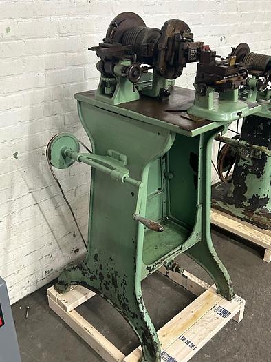 Used Rare Antique Charles Fields Rotary Rose Engine Turning Guilloche Machine W/11-ROSETTES CIRCA 1918