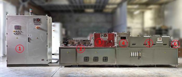 New IKOI Flameless Tunnel Continuous Induction System for Production of Gold & Silver Cast Bars