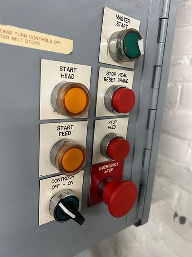 Used 3425-590 Timesavers 137-1HD/60 37″ x 60″ Single Head Wide Belt Sander