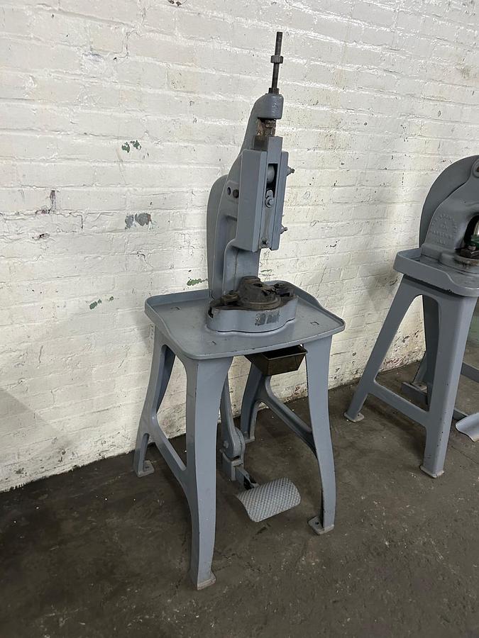 Used Famco #10 Metalworking, Forming & Stamping 2.5 Ton Pneumatic Converted Punch Press