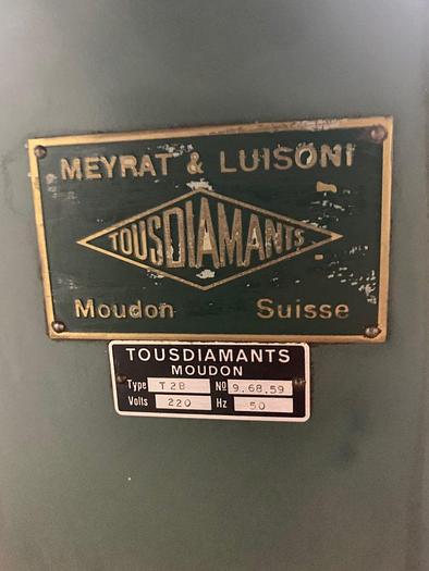 Used 6757-110 Tousdiamants Type T2B Diamond Faceting Cutting Machine Jewelry