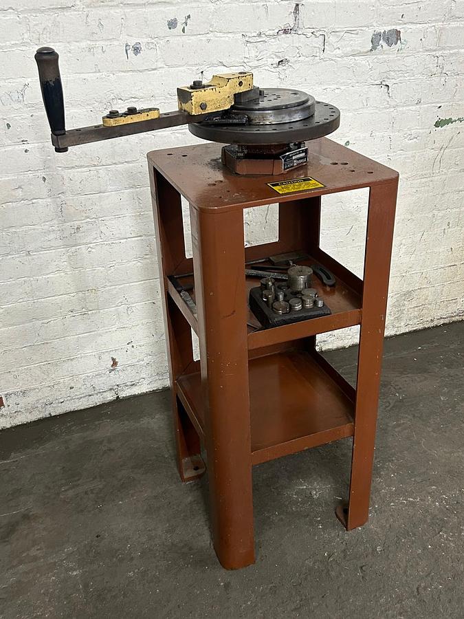 Used Diacro Hand Operated Floor Model Bender, Model 1A, with Tooling