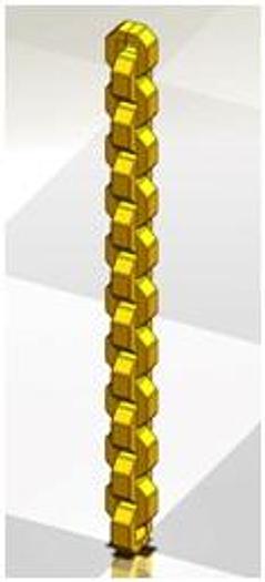New GoldPro® Automatic Hollow Cable Chain Making with Plasma Welder Machine