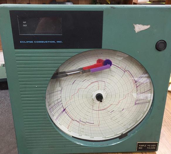 Used 3213-700 Honeywell Circular Chart Recorder, Model  #DR4200EV-2-00-BC000EC