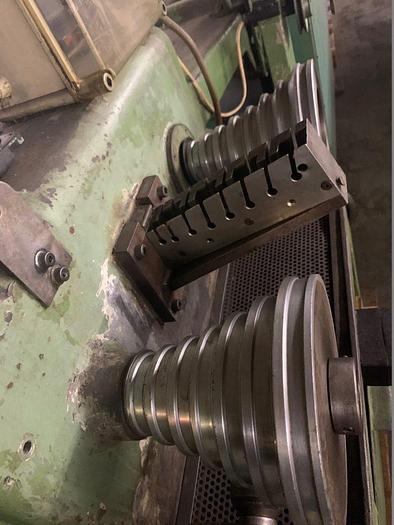 Used 7049-140 Carl Wezel 8 Pass Precision Wire Drawing Machine For Precious Metal & Other Similar Wire Reduction Applications
