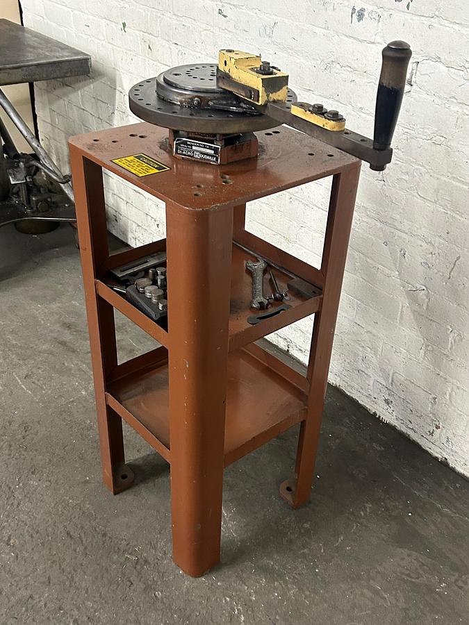 Used Diacro Hand Operated Floor Model Bender, Model 1A, with Tooling
