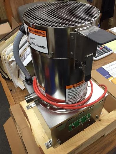 Used *NEW* Nobles Stainless Steel Heated Centrifugal Spin Dryer – Model Turbo 6